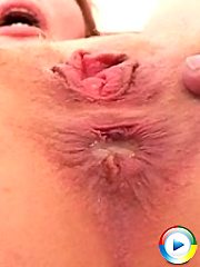 Mature slut enjoying a hard thumper up her twat