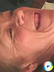 Tattooed gramps in mad fucking thrill