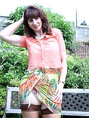 Big tits public milf