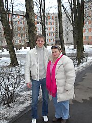 Chubby mama fucking a younger dude