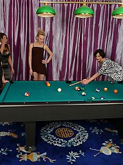 Seven old and young lesbians have one spectacular groupsex session