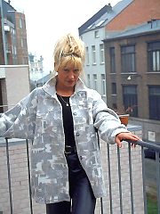 Horny MILF fucking and sucking