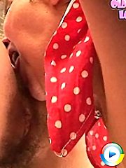 Young hottie has her way with real granny