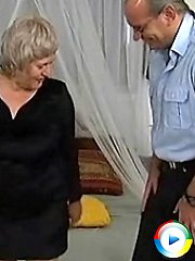 Chubby mature slut sucking and fucking hard