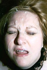 Amateur matures facial
