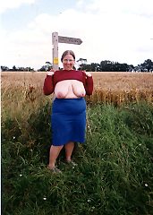 Outdoor mature threesome