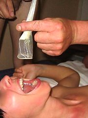 Amateur matures facial