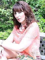 Big tits public milf