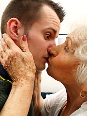 Granny maria loves herself a hard young toyboy