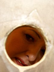 Granny loves whats peeping through the gloryhole