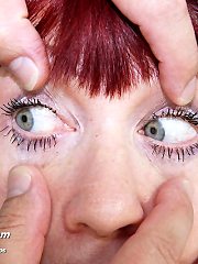 Redhead hairy pussy mature olga visiting kinky gyno clinic