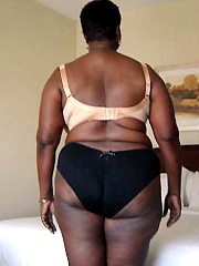 Old black whores in action